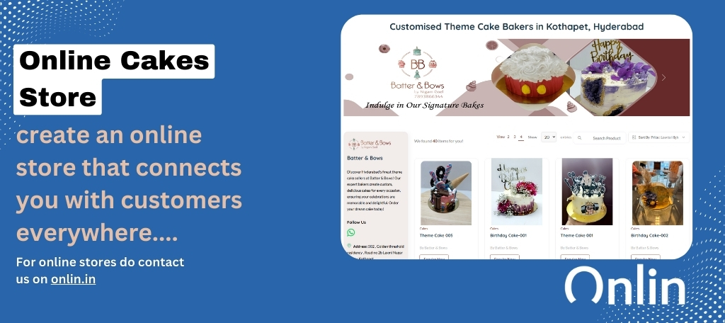 Sell Cakes on Your Own eCommerce Website